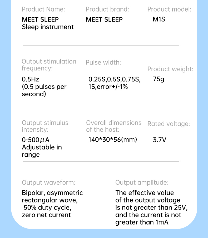 Portable Drug Free CES Sleep Device EEG Monitoring mini portable micro-current sleep aid instrument(图10)