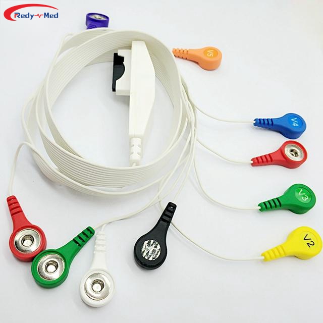 Compatible With Mortara X12 H12 Holter Cable,10 Lead Patient Holter Cable