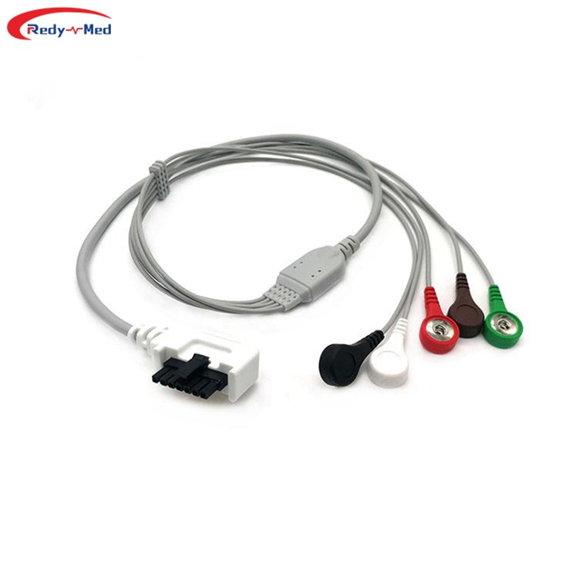 Compatible With NorthEast Holter Cable,Dr180,Dr200,Dr300 3 Lead,5 Lead,7 Lead