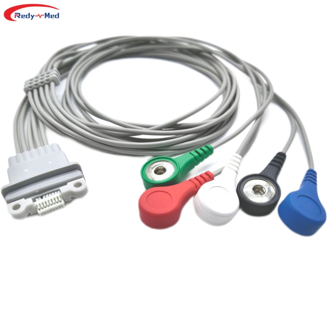 Compatible With Schiller Modilog AR12 Patient Holter Cable