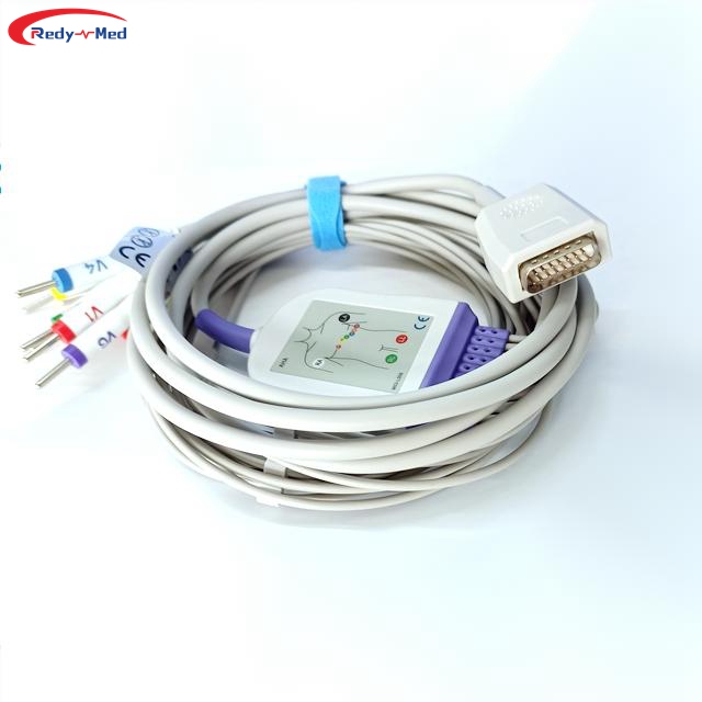 Compatible With Nihon Kohden 10 Lead/12Lead ECG Cable With Leadwires,45502-NK