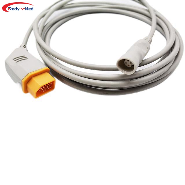 Compatible With Nihon Kohden 14Pin To B.Braun IBP Adapter Cable