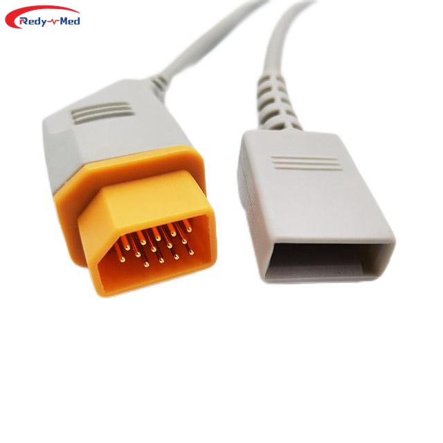 Compatible With Nihon Kohden 14Pin To Utah IBP Adapter Cable
