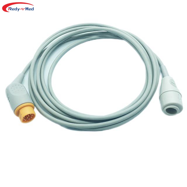 Compatible With Siemens/Draeger 10Pin To Edward IBP Adapter Cable
