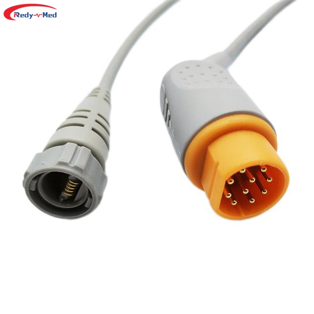 Compatible With Siemens/Draeger 10Pin To Argon IBP Adapter Cable