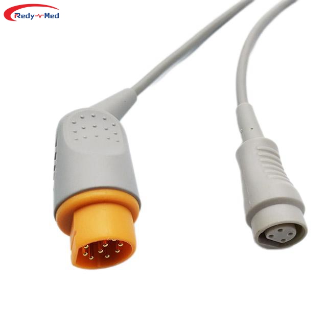 Compatible With Siemens/Draeger 10Pin To B.Braun IBP Adapter Cable