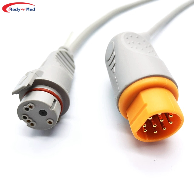 Compatible With Siemens/Draeger 10Pin To BD IBP Adapter Cable