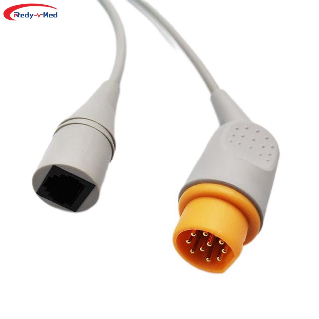 Compatible With Siemens/Draeger 10Pin To Abbott IBP Adapter Cable
