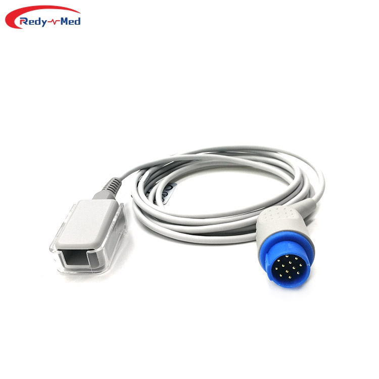 Compatible With Biolight  M7000, M8500, M900 Spo2 Extension/Adapter Cable,15-027-0005