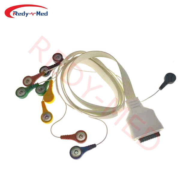 Compatible With Edan Holter Cable,Edan SE-1515 DX12 Holter Cable 